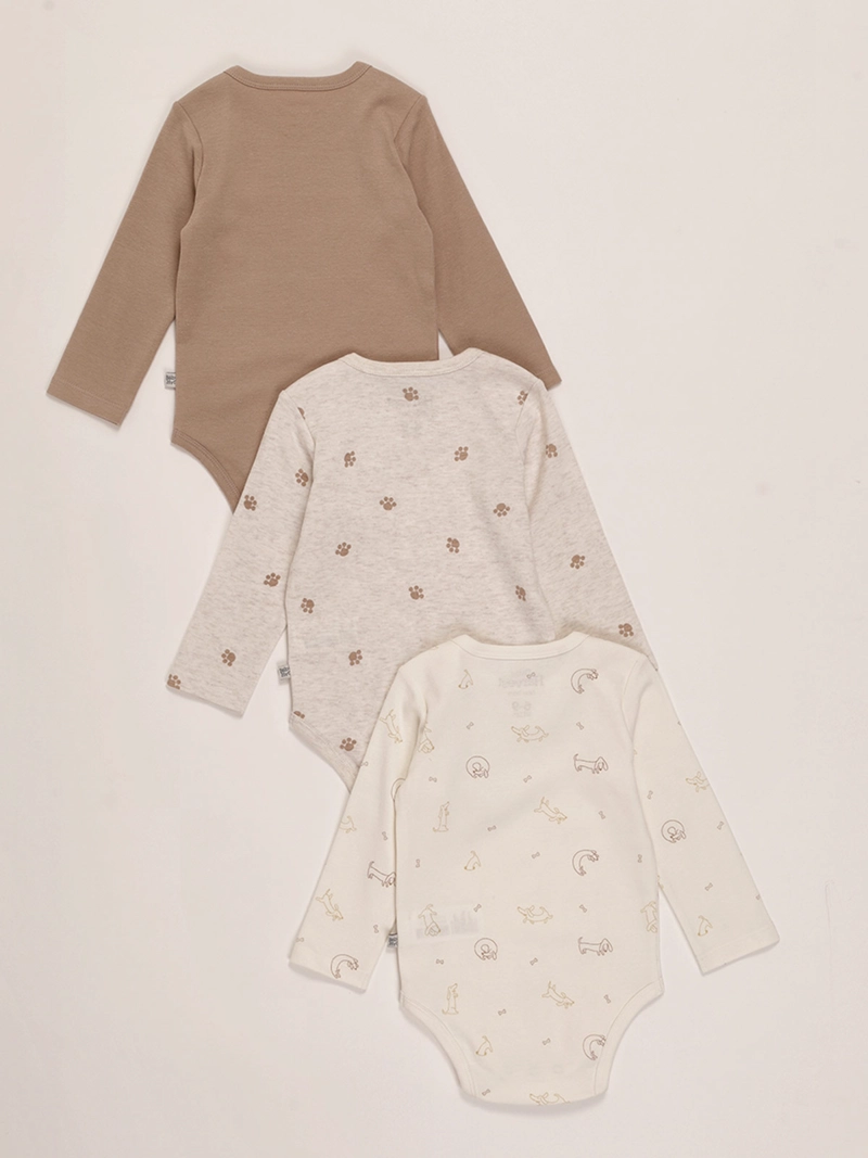 PACK X3 BODY NIÑO BABY HARVEST - 2