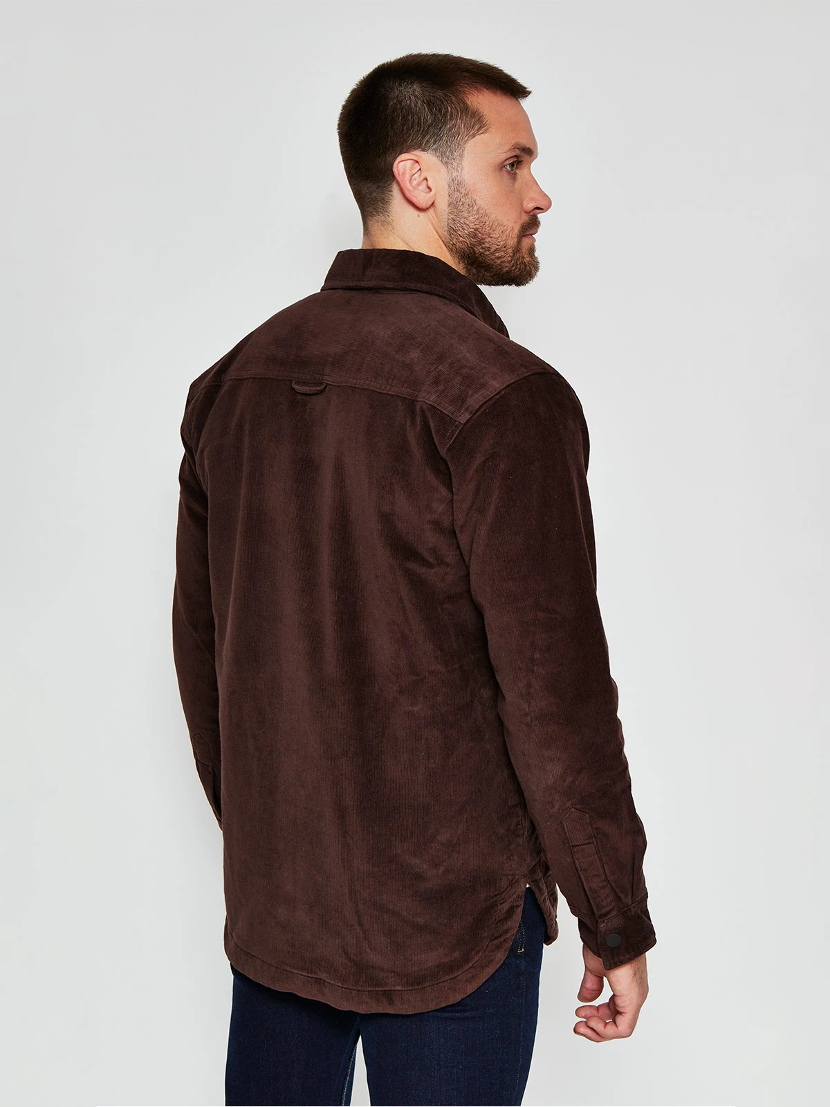 CHAQUETA HOMBRE HALF ALGODÓN COTELÉ - 2