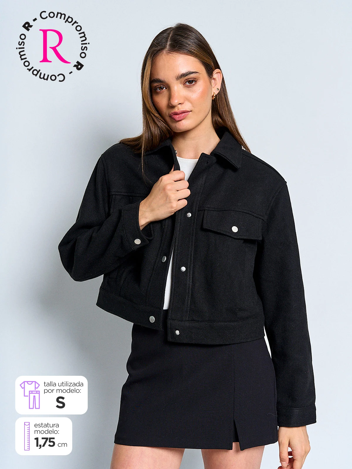 CHAQUETA MUJER INDEX CORTA - 1