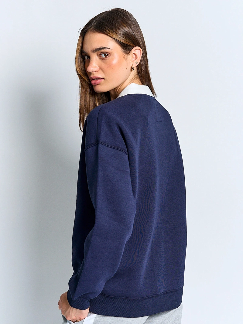 POLERÓN MUJER INDEX ALGODÓN CUELLO POLO MANGA LARGA - 2