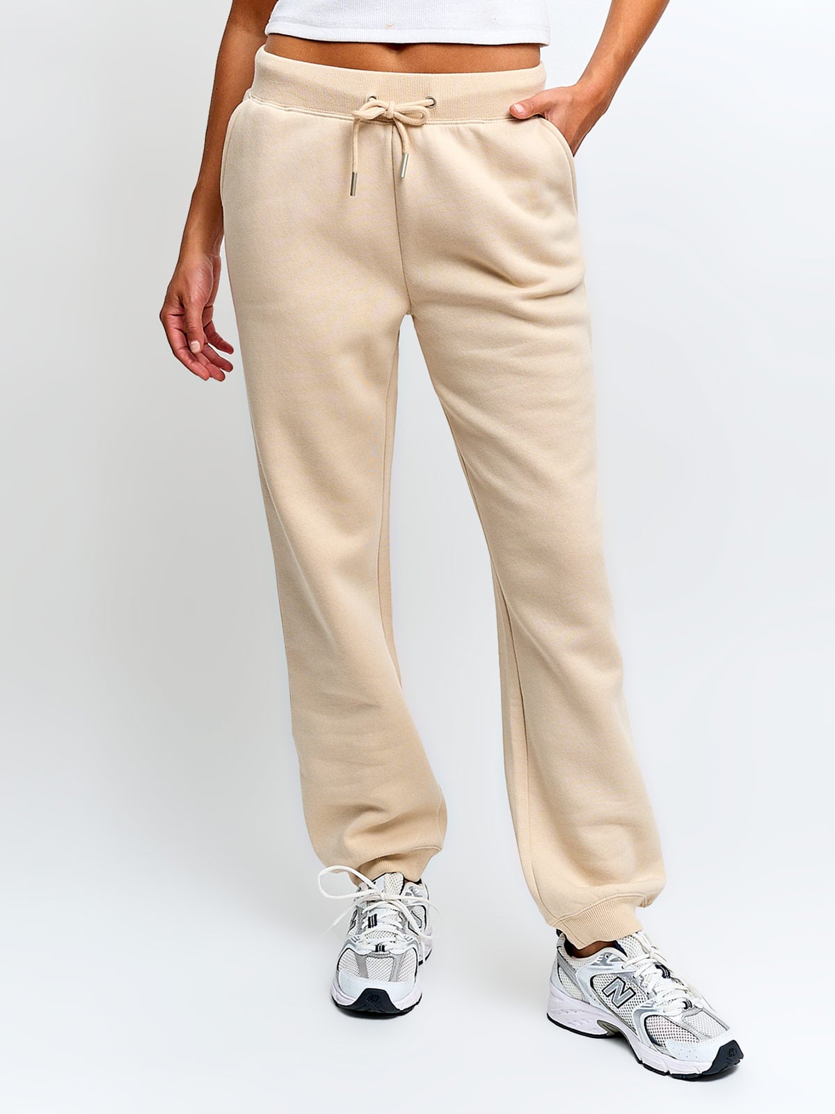 PANTALÓN DE BUZO MUJER INDEX ALGODÓN BÁSICO - 2