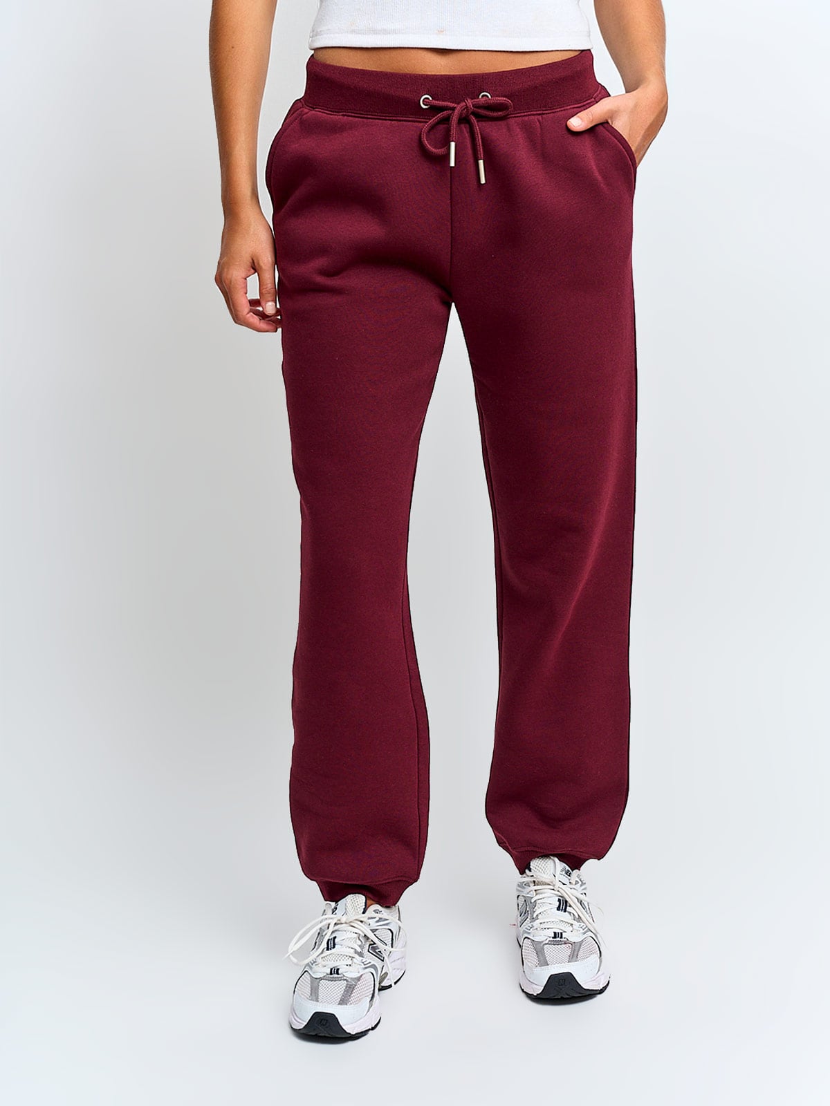 PANTALÓN DE BUZO MUJER INDEX ALGODÓN BÁSICO - 2