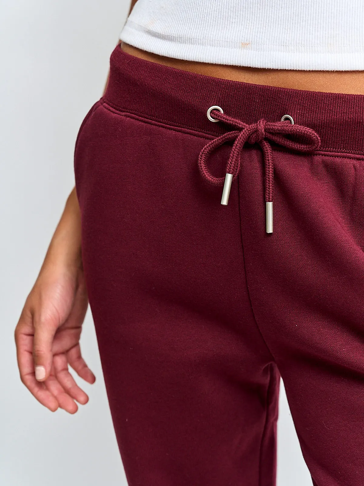 PANTALÓN DE BUZO MUJER INDEX ALGODÓN BÁSICO - 4