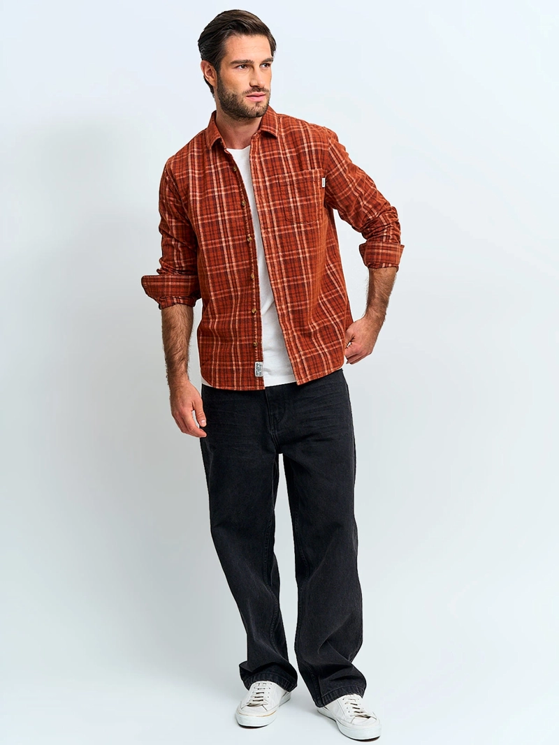 CAMISA HOMBRE PEPE JEANS ALGODÓN MANGA LARGA COTELÉ - 4