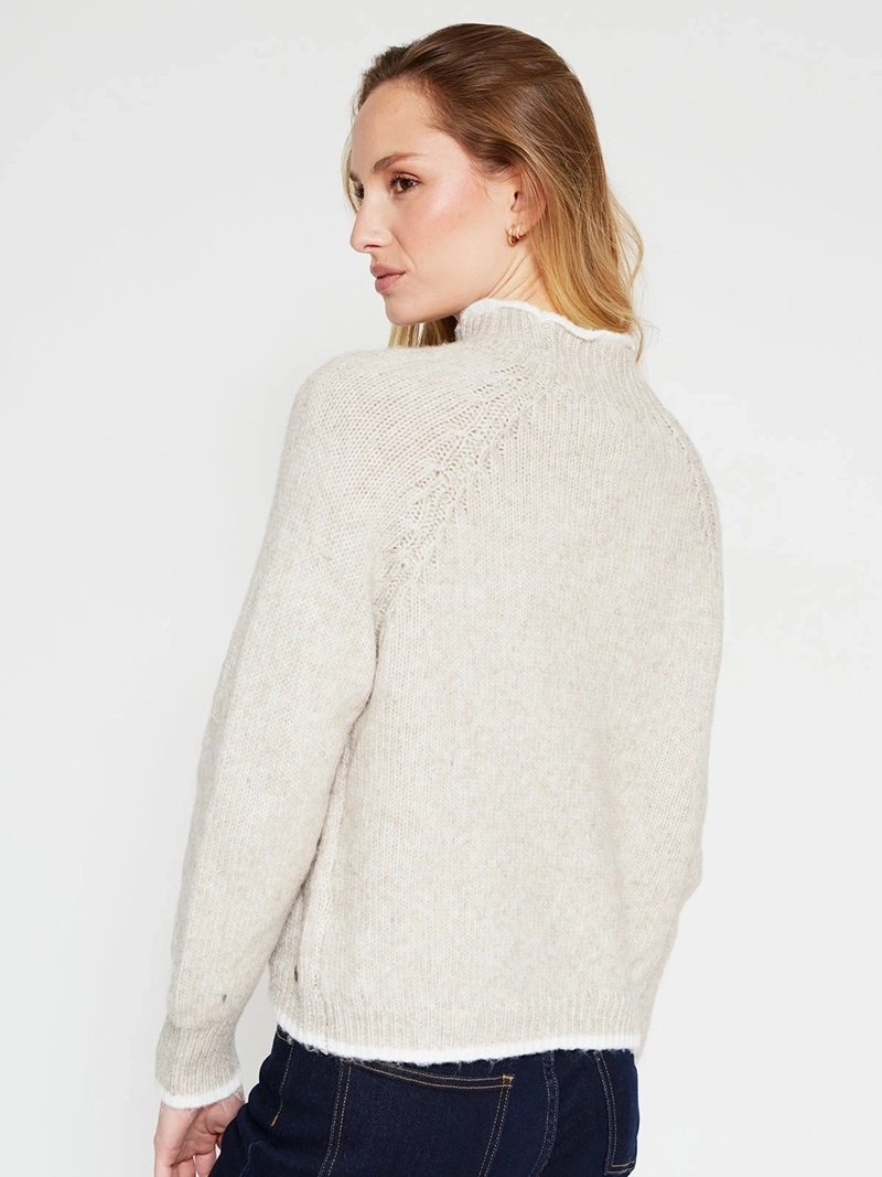 SWEATER MUJER REGATTA CUELLO MOCK MANGA LARGA - 2