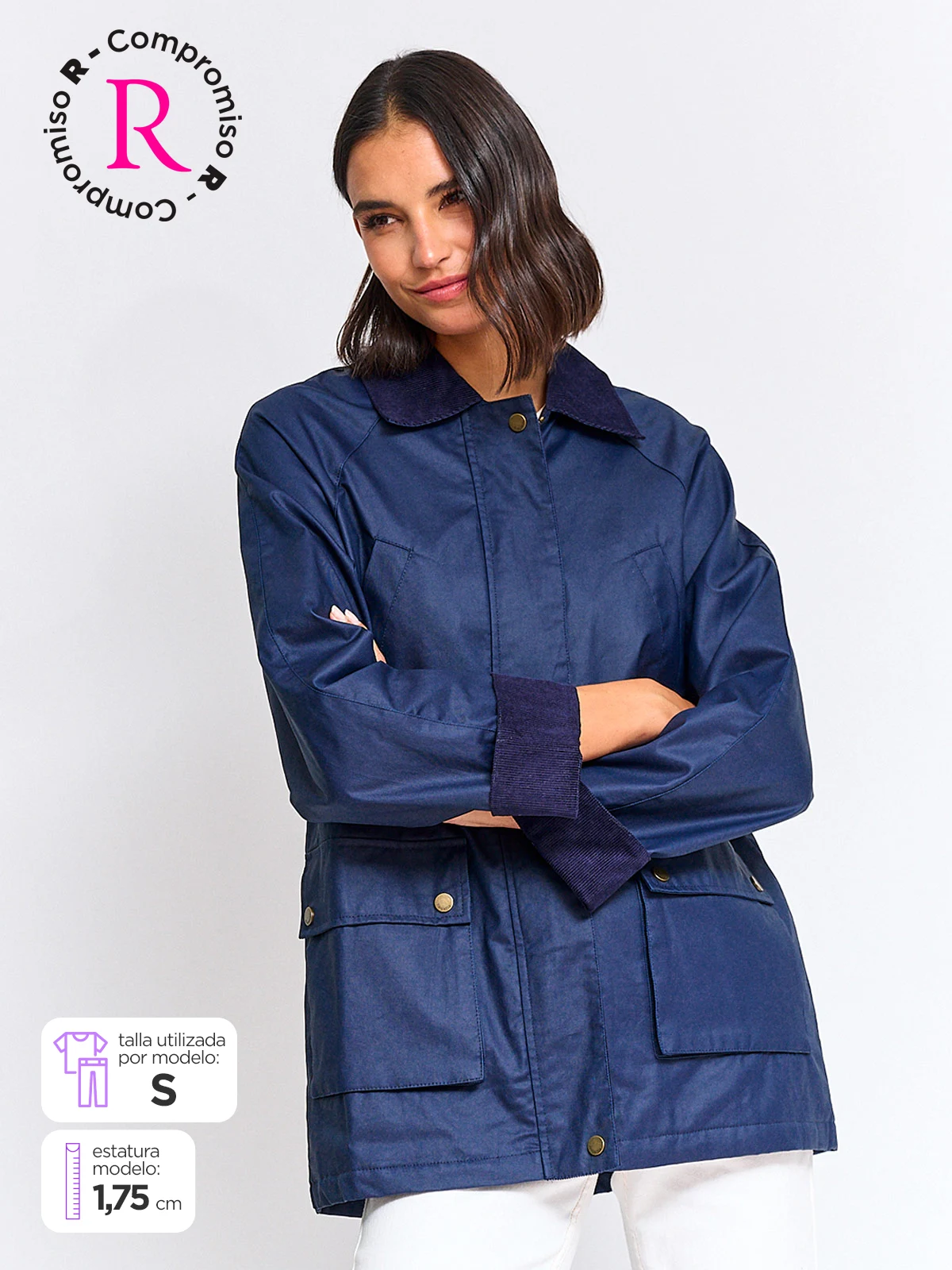 REGATTA CHAQUETA MUJER REGATTA ALGODÓN LARGA