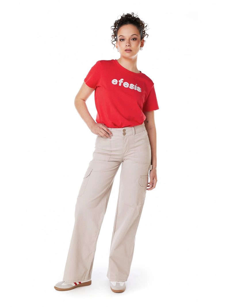 PANTALÓN MUJER EFESIS ALGODÓN NAOS - 1