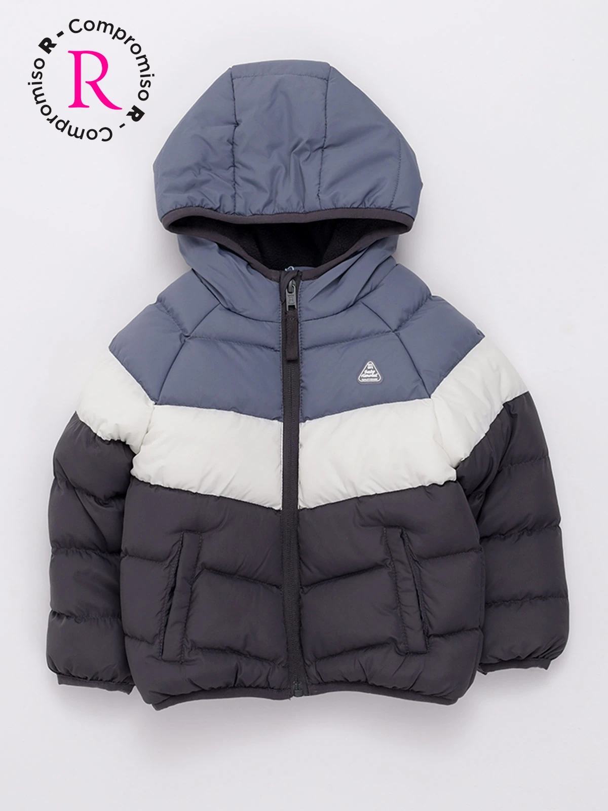 PARKA NIÑO BABY HARVEST BLOQUES COLORES - 1