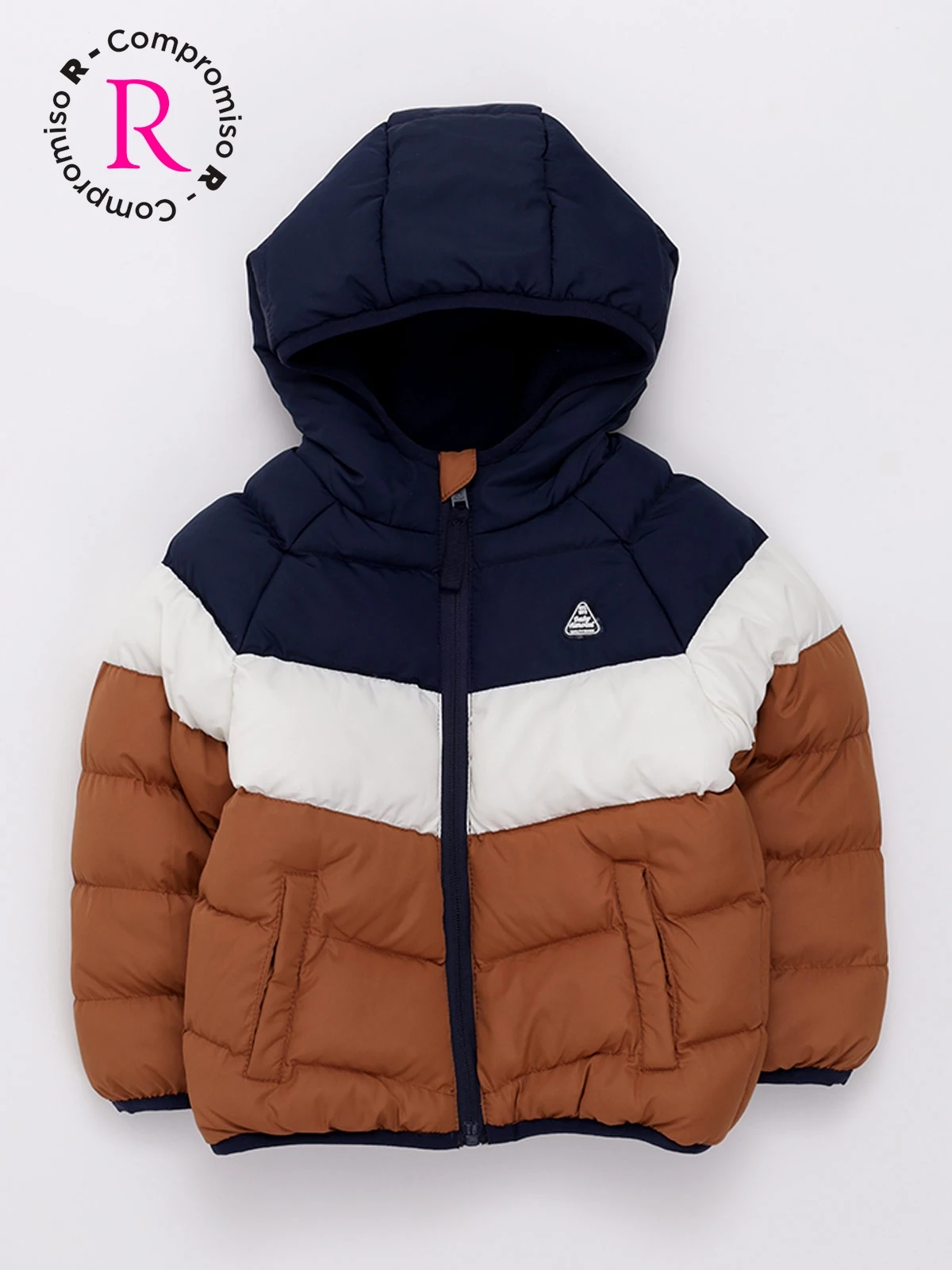 PARKA NIÑO BABY HARVEST BLOQUES COLORES - 1