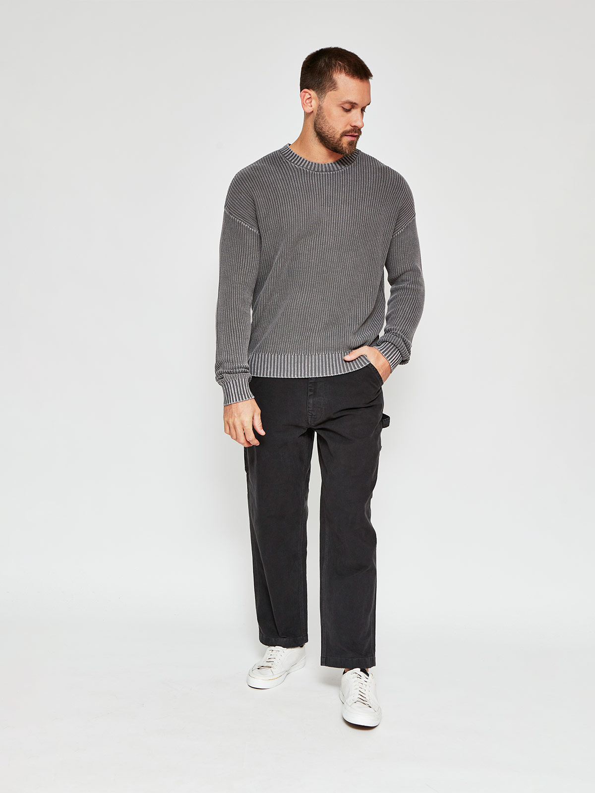 SWEATER HOMBRE BARBADOS ALGODÓN CON GORRO - 4