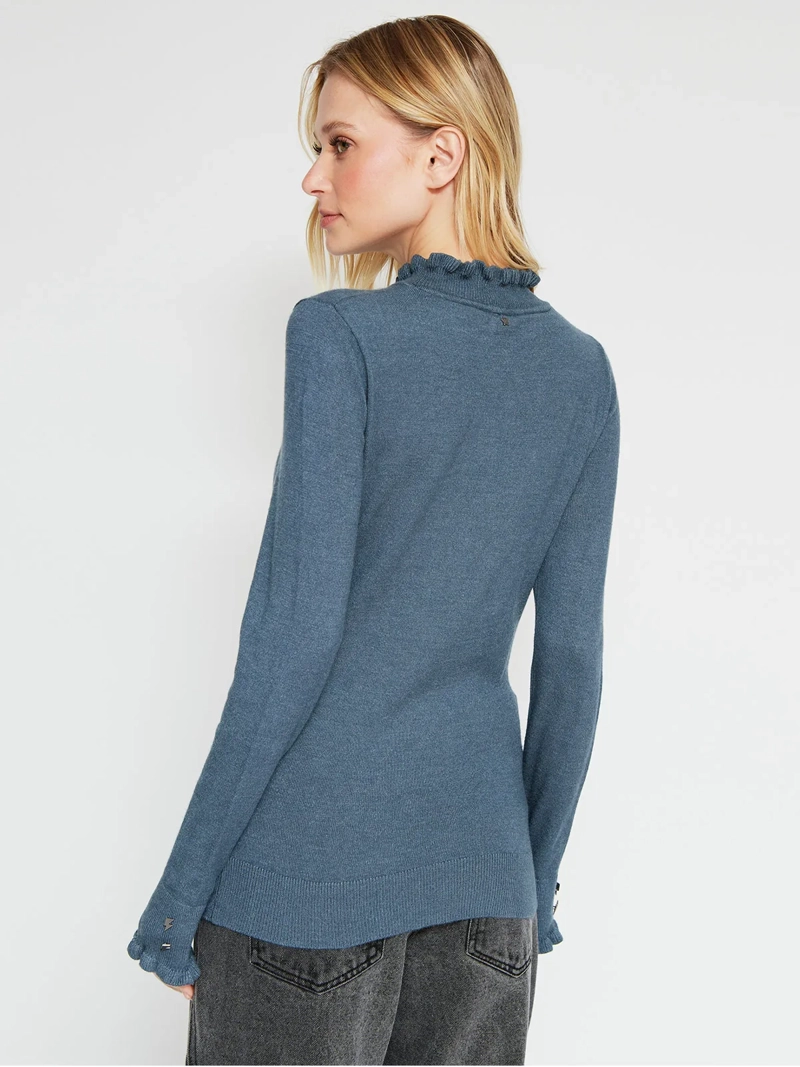 SWEATER MUJER BARBADOS CUELLO ALTO - 2