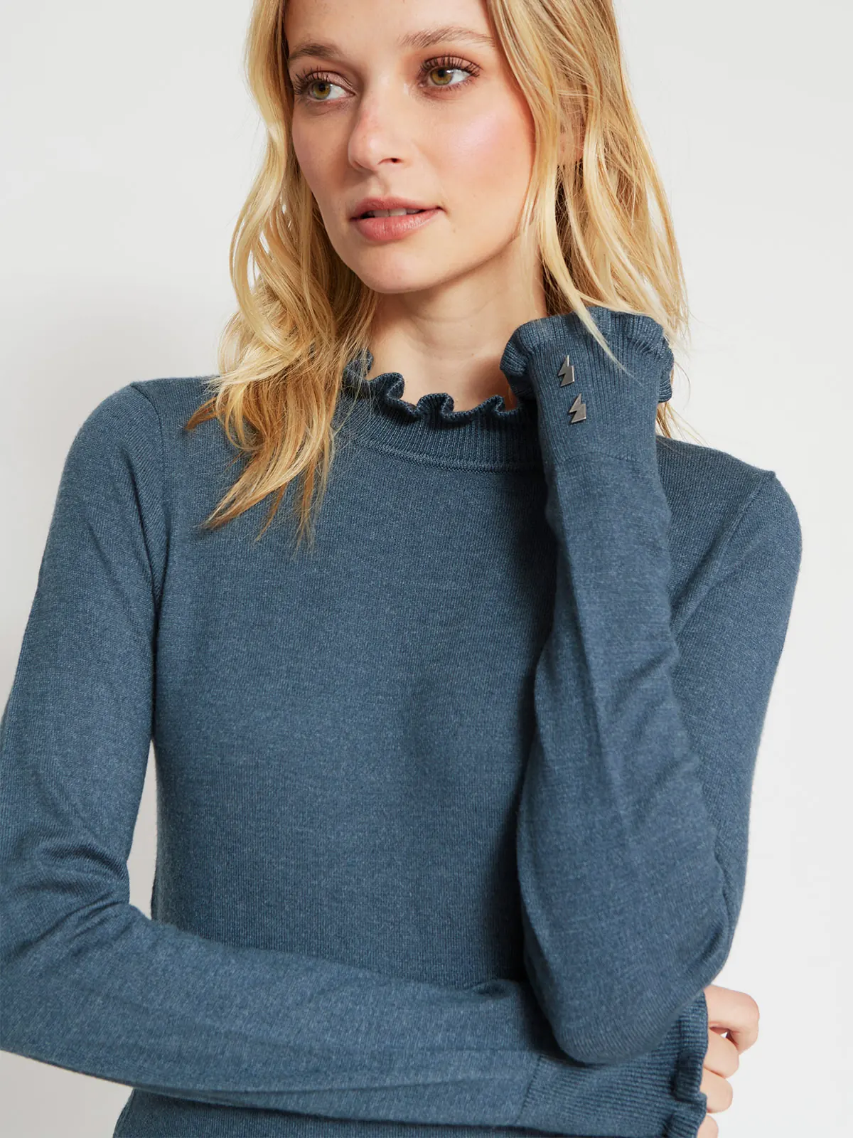 SWEATER MUJER BARBADOS CUELLO ALTO - 3