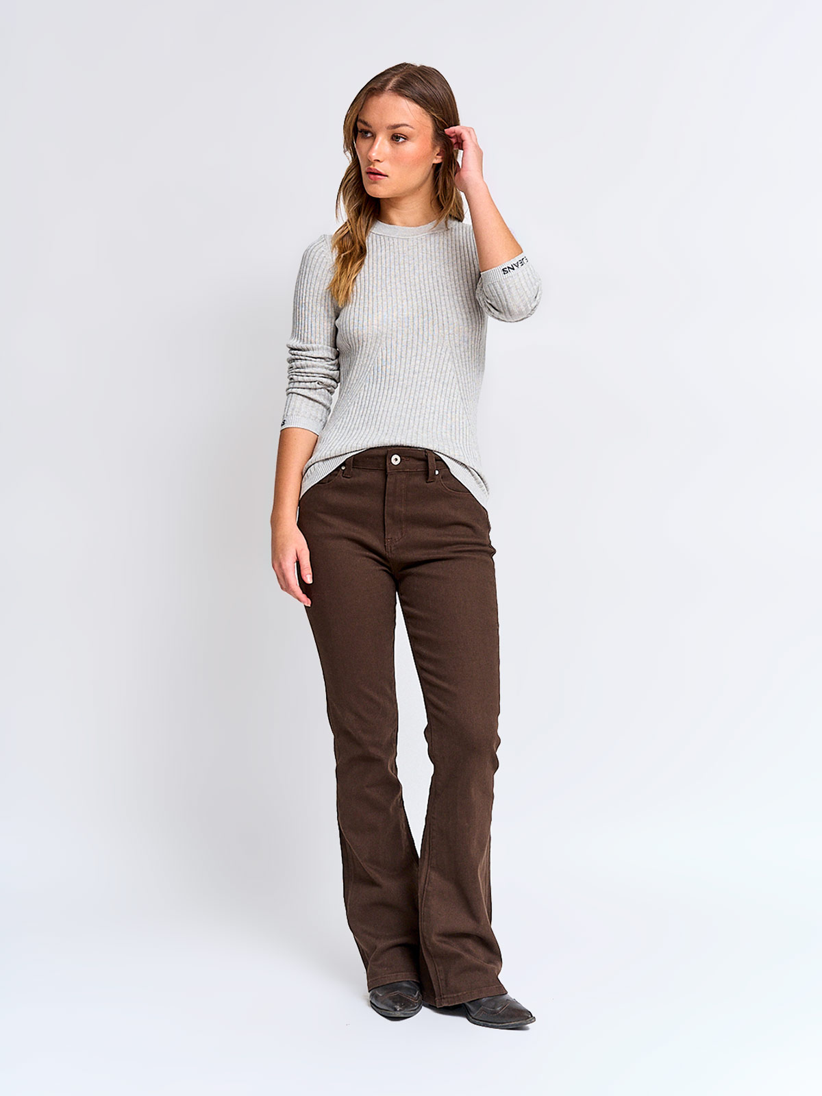 POLERA MUJER PEPE JEANS ALGODÓN RIB - 4