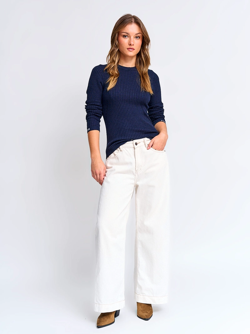 POLERA MUJER PEPE JEANS ALGODÓN RIB - 4