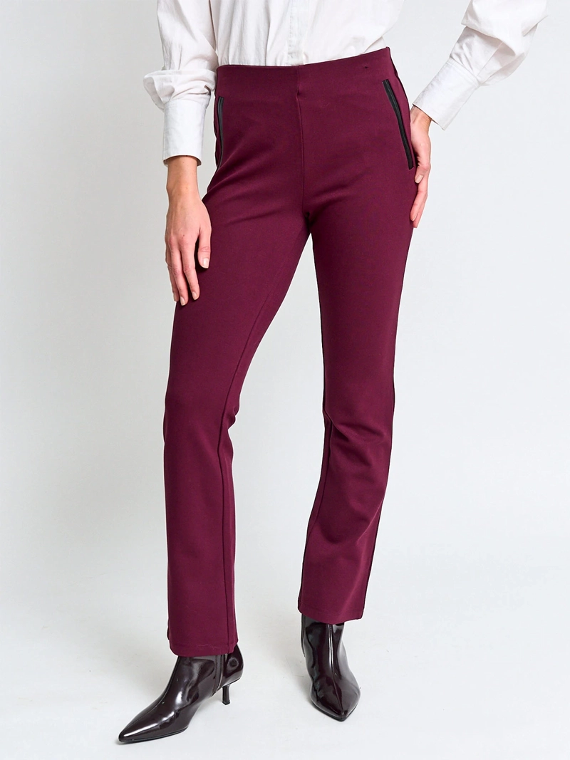 PANTALÓN MUJER CACHAREL TIPO CALZA RECTO - 2