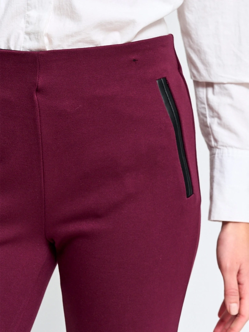 PANTALÓN MUJER CACHAREL TIPO CALZA RECTO - 4