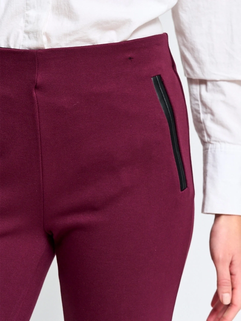 PANTALÓN MUJER CACHAREL TIPO CALZA RECTO - 4