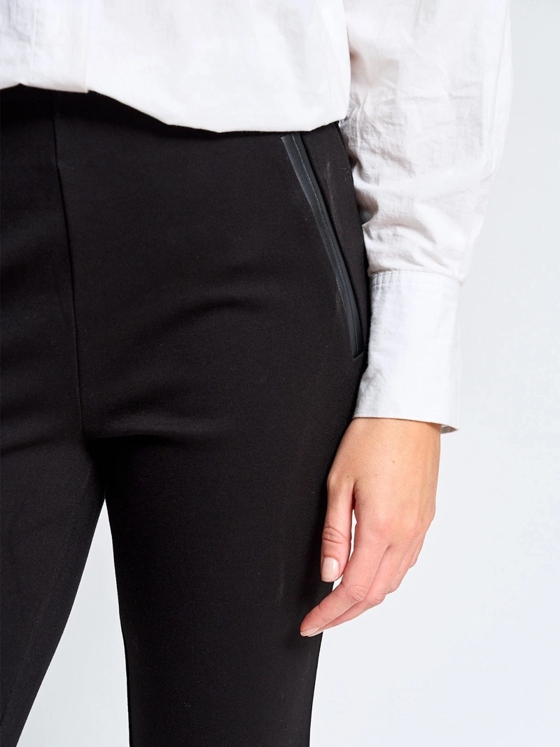 PANTALÓN MUJER CACHAREL TIPO CALZA RECTO - 4
