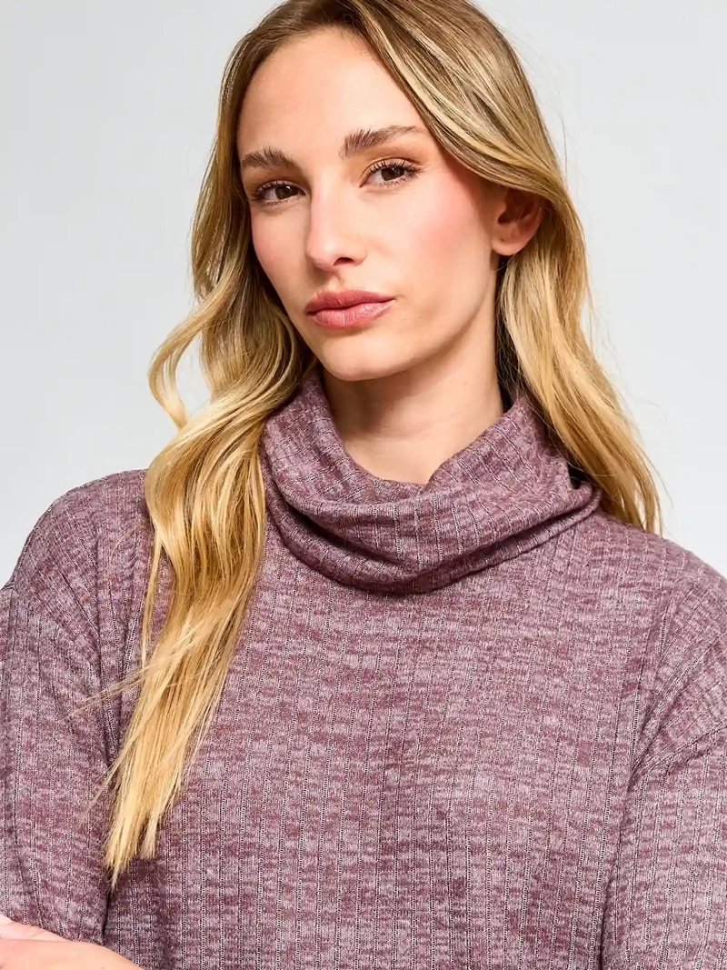 POLERA MUJER TATIENNE CUELLO BEATLE MANGA LARGA - 3