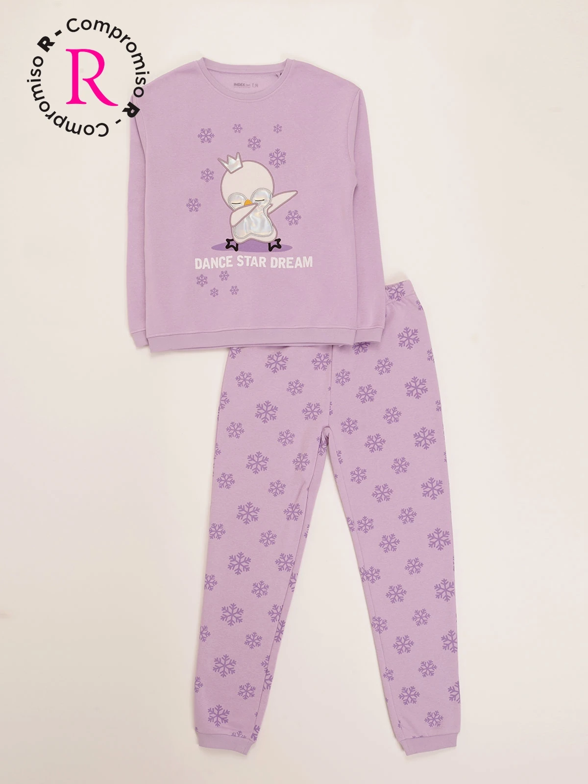 PIJAMA NIÑA INDEX FRANELA - 1