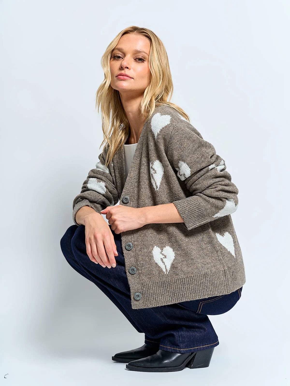CARDIGAN MUJER BARBADOS JACQUARD - 4