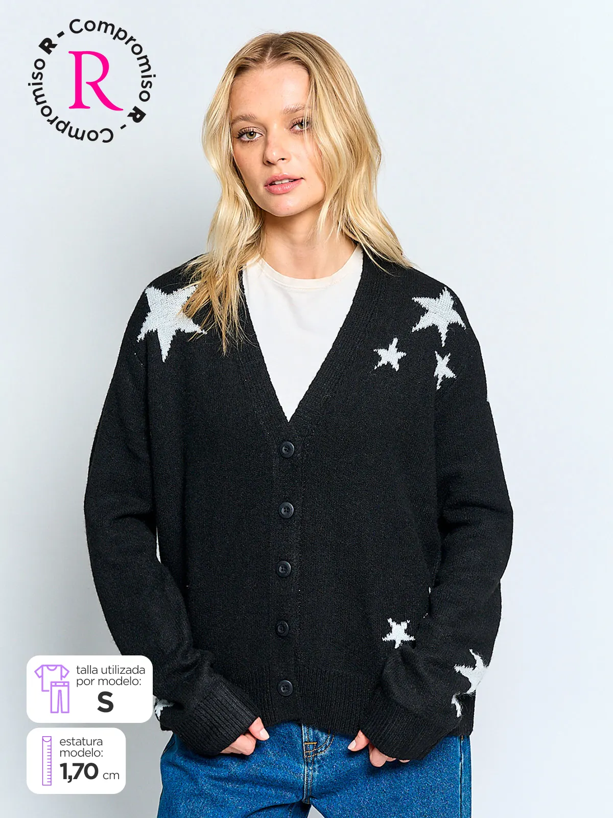 BARBADOS CARDIGAN MUJER BARBADOS JACQUARD