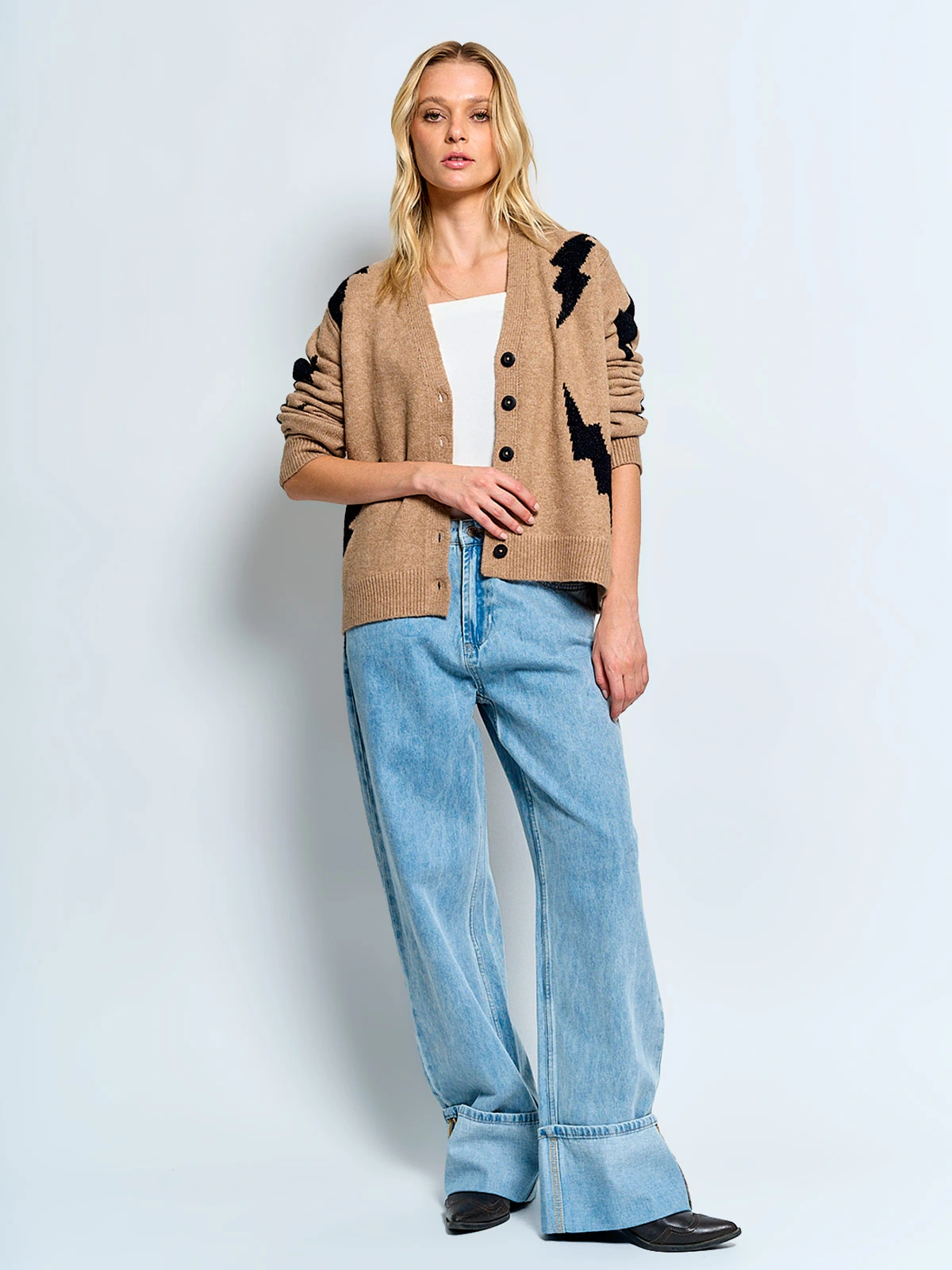CARDIGAN MUJER BARBADOS JACQUARD - 4