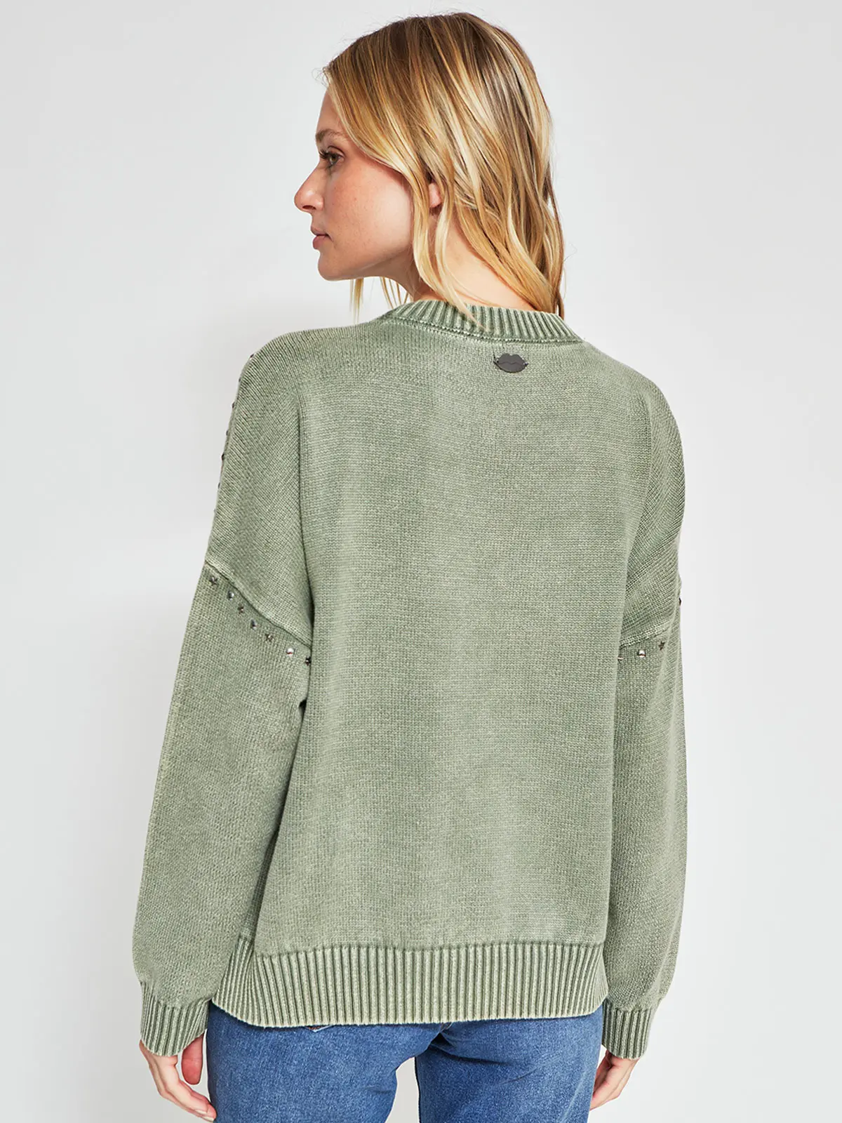 SWEATER MUJER BARBADOS ALGODÓN TACHAS - 2