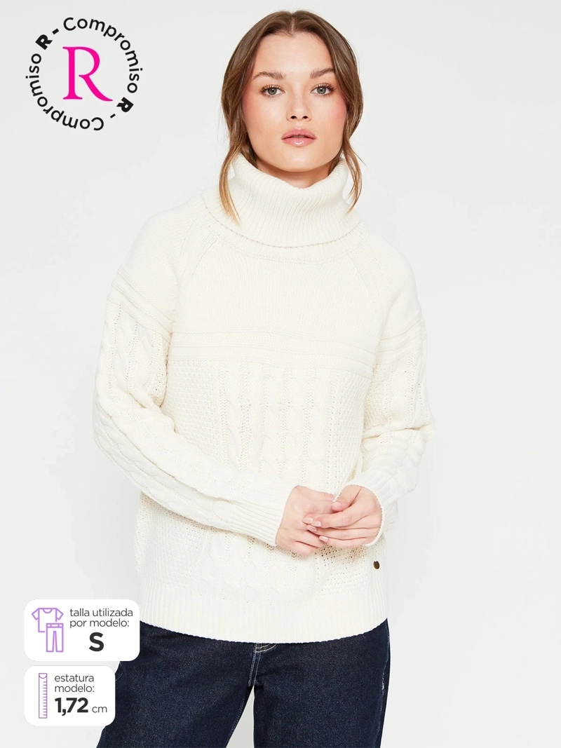 SWEATER MUJER PEPE JEANS CUELLO MOCK - 1