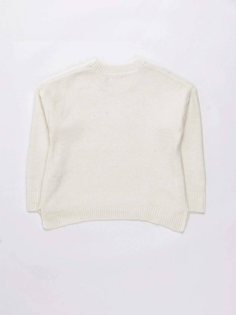 SWEATER NIÑA HARVEST LENTEJUELAS - 2