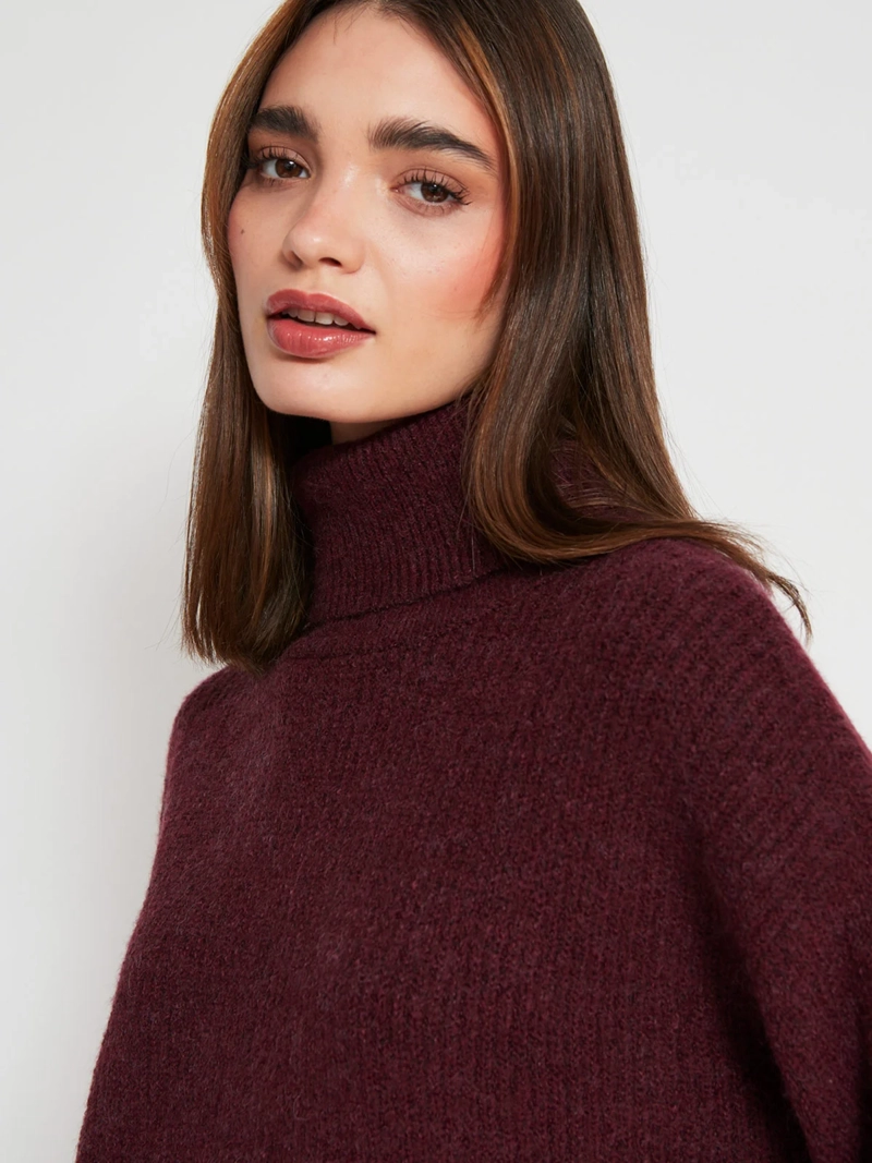 SWEATER MUJER INDEX MANGA LARGA BÁSICO - 3
