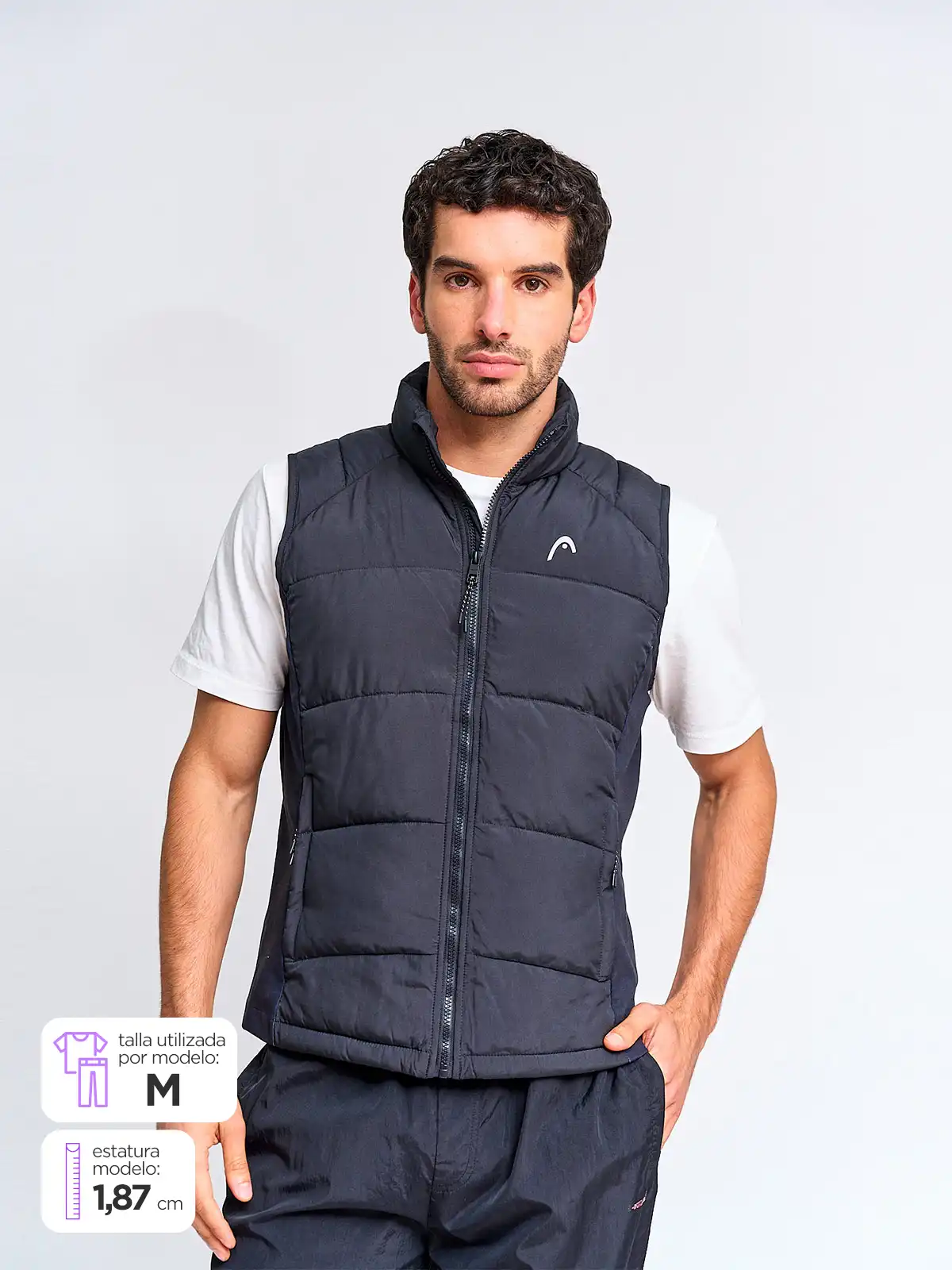 HEAD CHAQUETA HOMBRE HEAD SIN MANGAS