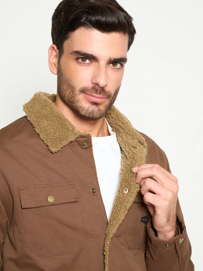 CHAQUETA HOMBRE CLOUDBREAK ALGODÓN CUELLO SHERPA - 3