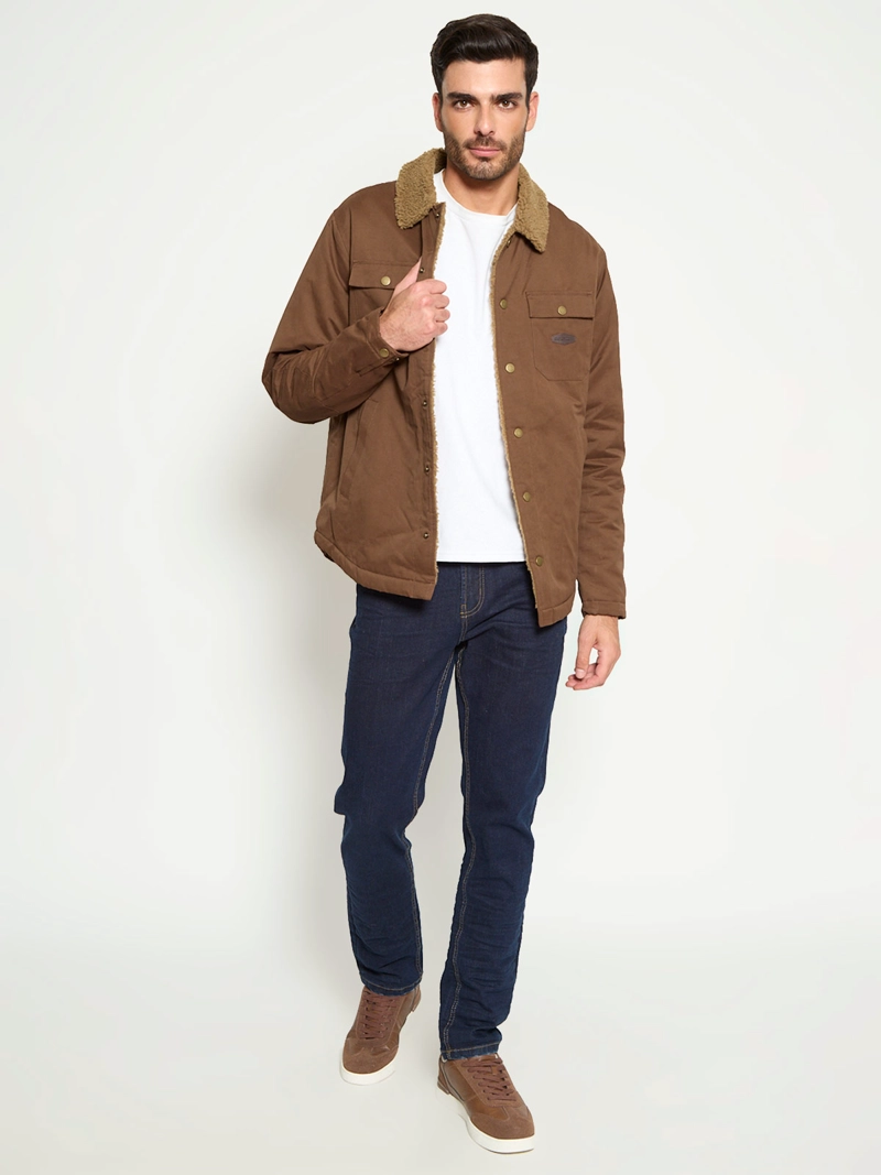 CHAQUETA HOMBRE CLOUDBREAK ALGODÓN CUELLO SHERPA - 4