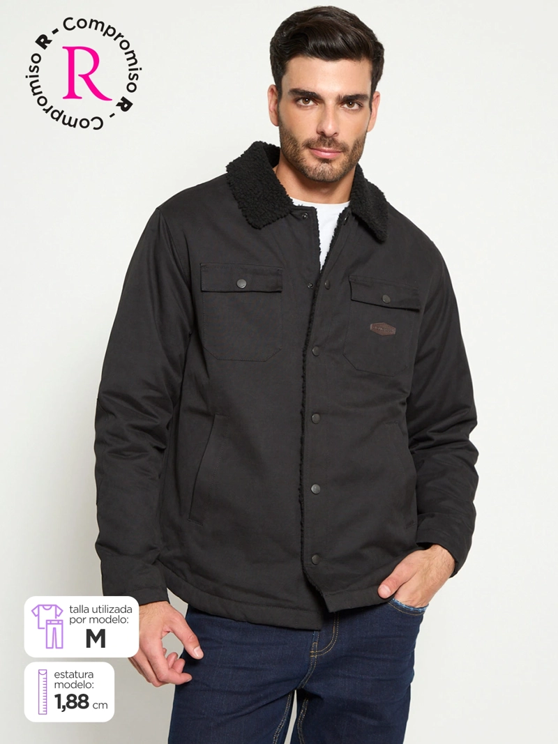 CHAQUETA HOMBRE CLOUDBREAK ALGODÓN CUELLO SHERPA - 1