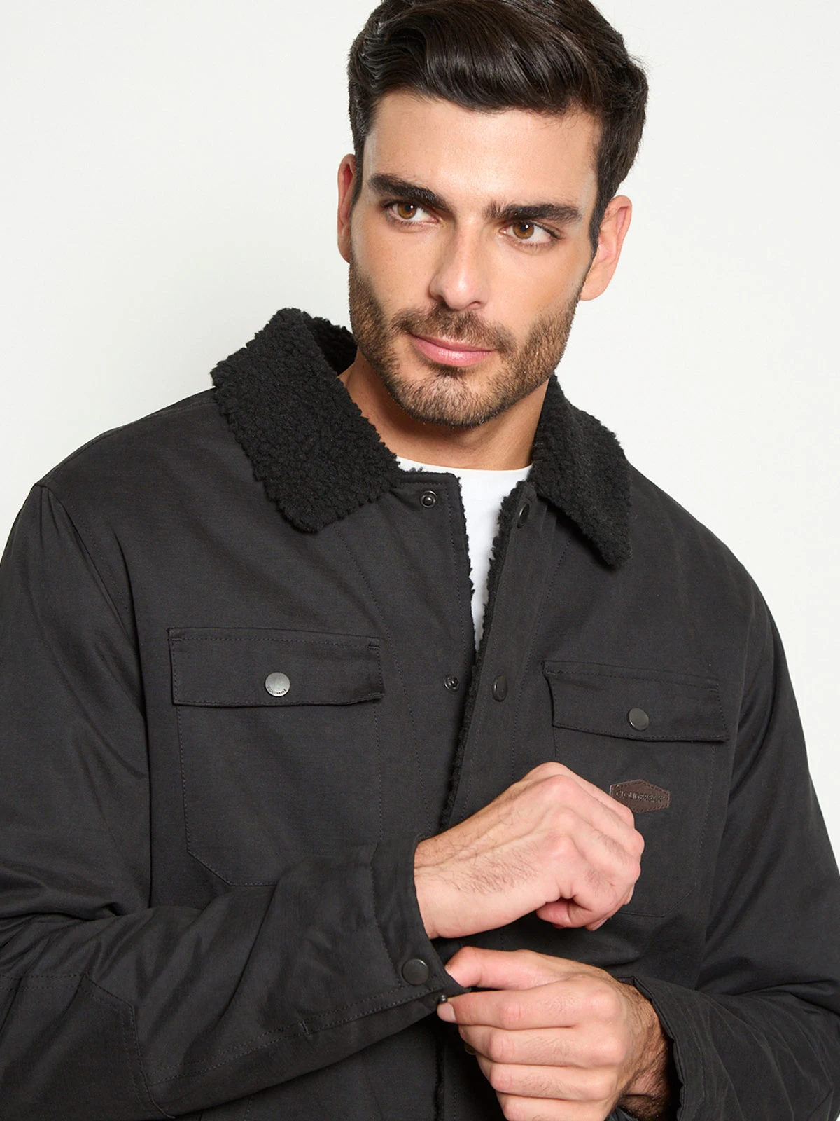 CHAQUETA HOMBRE CLOUDBREAK ALGODÓN CUELLO SHERPA - 3