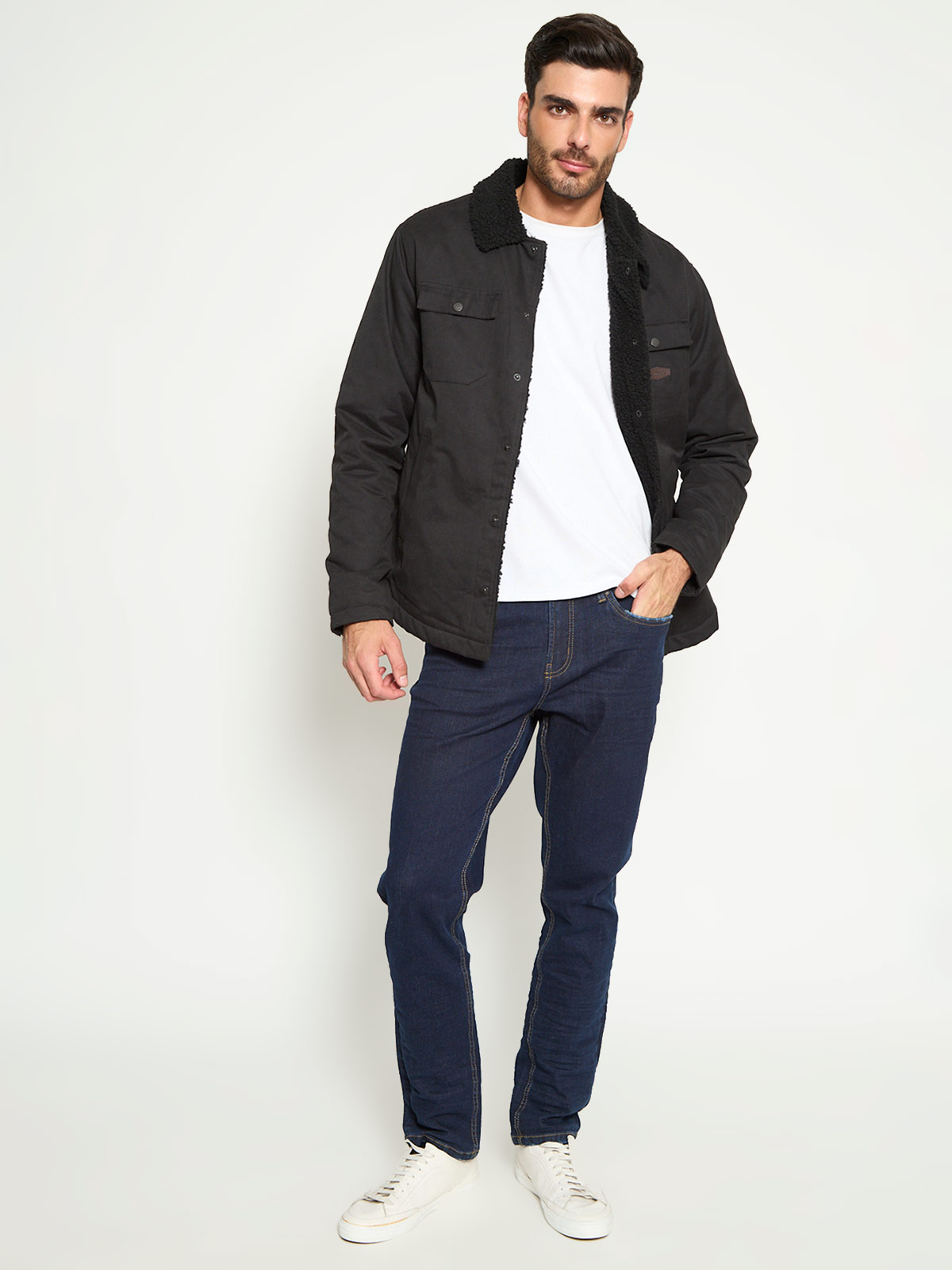 CHAQUETA HOMBRE CLOUDBREAK ALGODÓN CUELLO SHERPA - 4