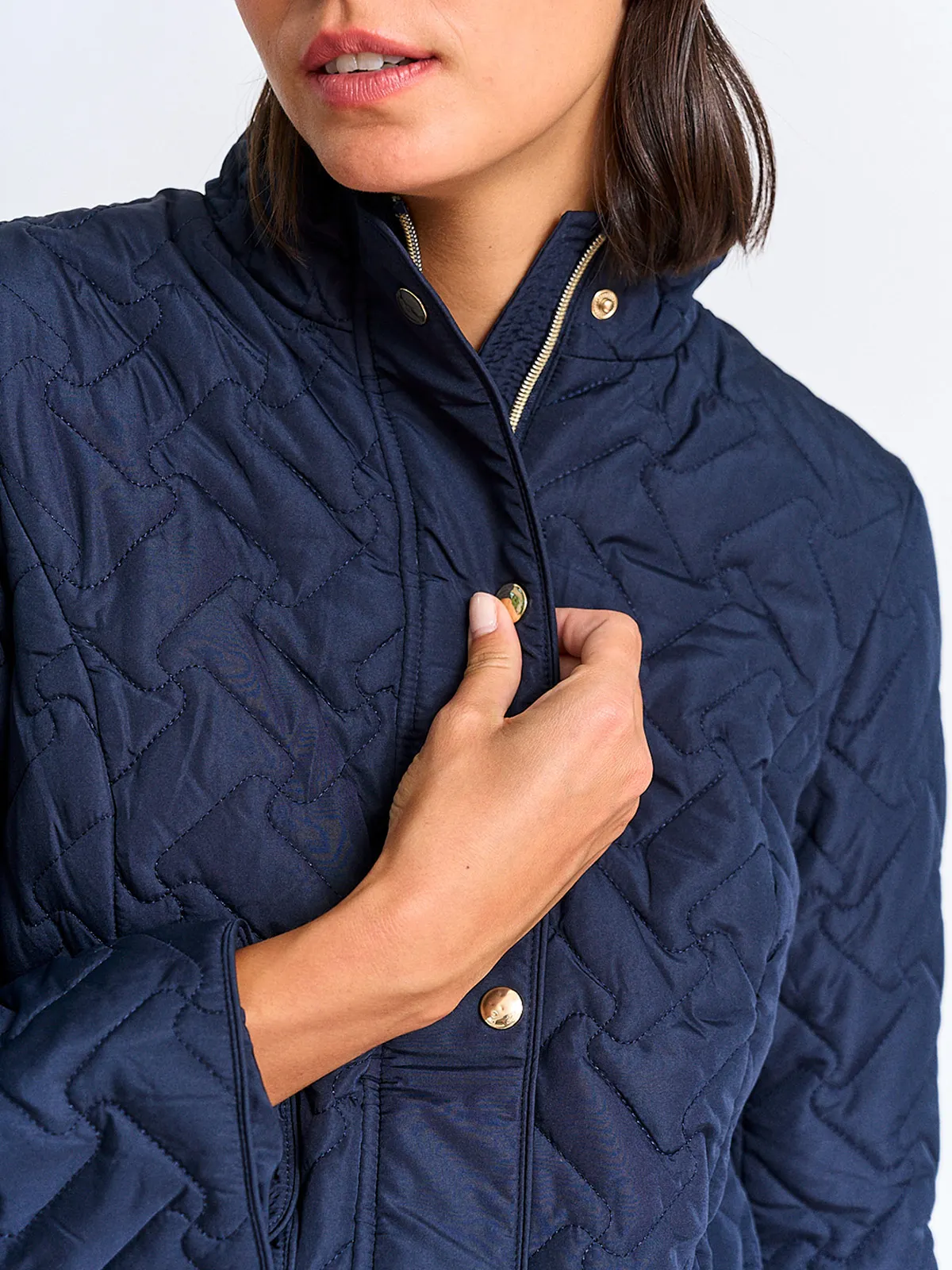 PARKA MUJER CACHAREL CUELLO MOCK - 3