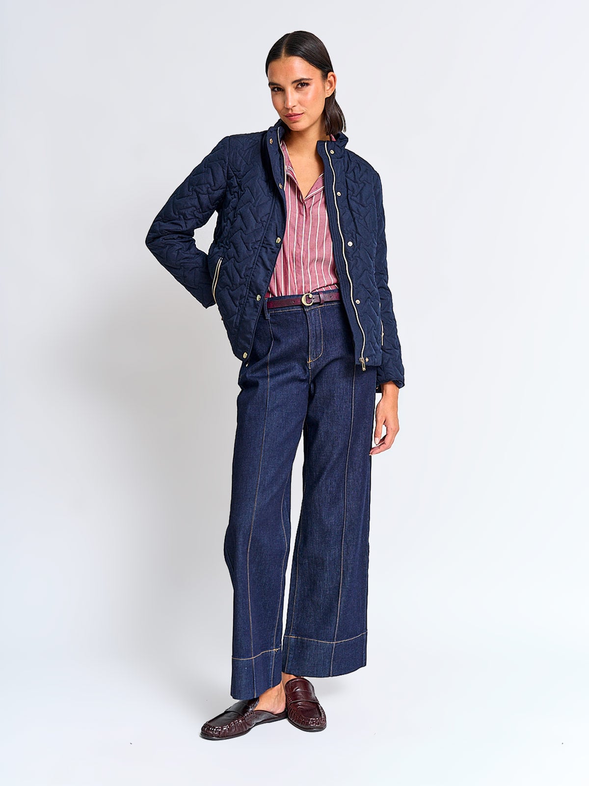 PARKA MUJER CACHAREL CUELLO MOCK - 4