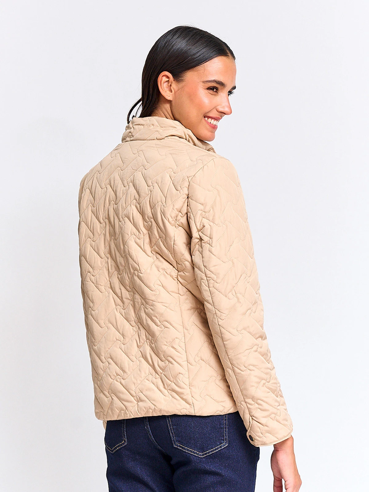PARKA MUJER CACHAREL CUELLO MOCK - 2
