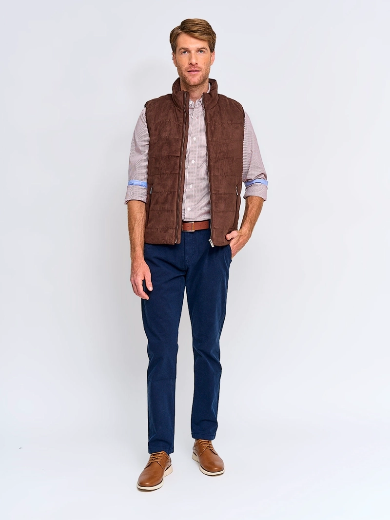 CHAQUETA HOMBRE CACHAREL TIPO SUEDE - 4