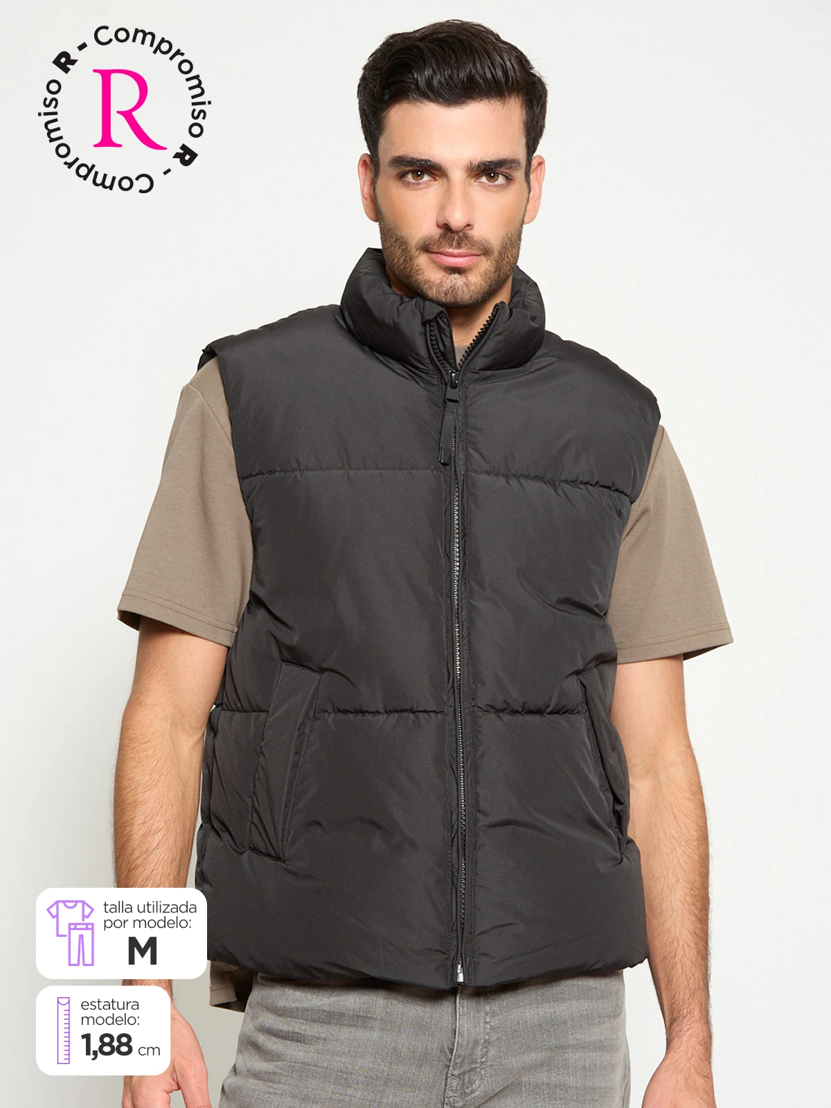 PARKA HOMBRE INDEX SIN MANGAS - 1