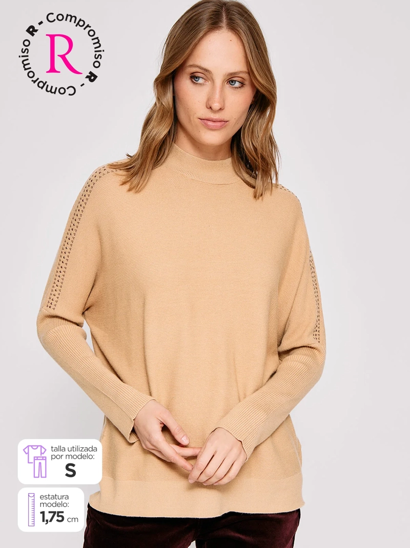 SWEATER MUJER TATIENNE BEATLE TACHAS
