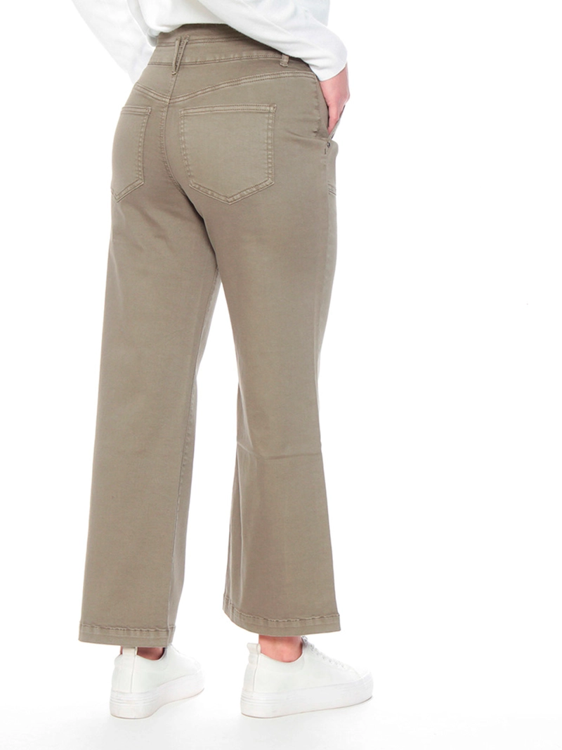 PANTALÓN MUJER WADOS ALGODÓN CARGO TIRO ALTO - 4