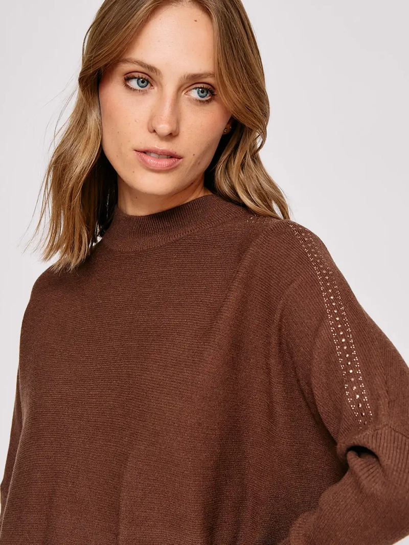 SWEATER MUJER TATIENNE BEATLE TACHAS - 3