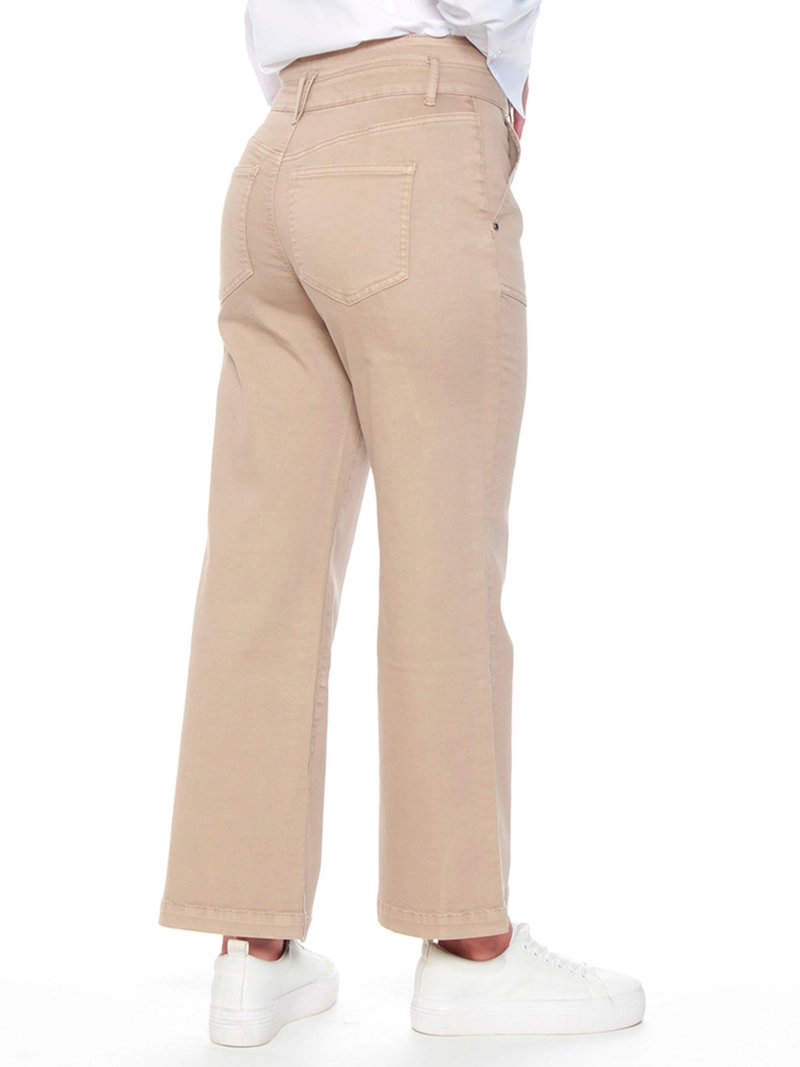 PANTALÓN MUJER WADOS ALGODÓN CARGO TIRO ALTO - 4