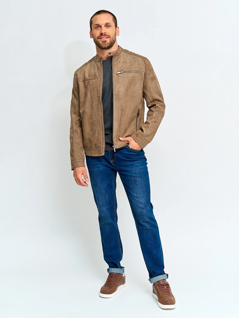 CHAQUETA HOMBRE BARBADOS GAMUZA - 4