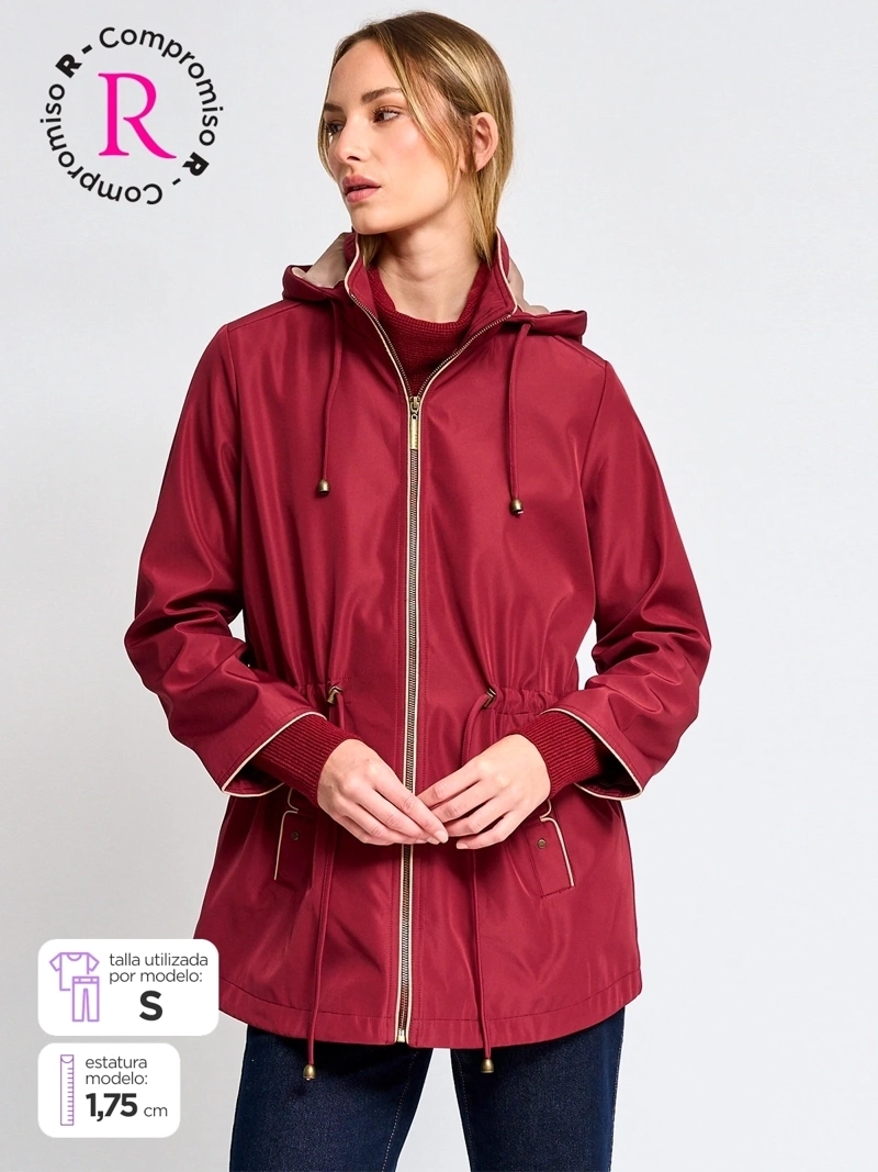 CHAQUETA MUJER AZIZ LIVIANA CORTA - 1