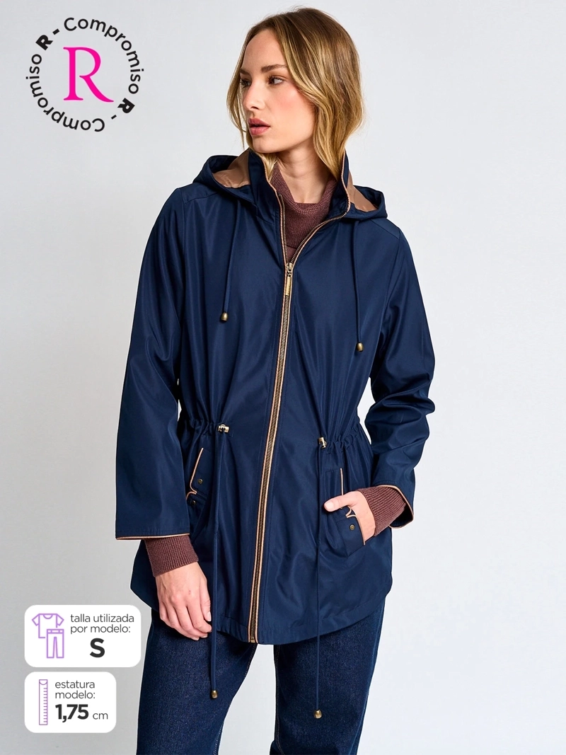 CHAQUETA MUJER AZIZ LIVIANA CORTA - 1