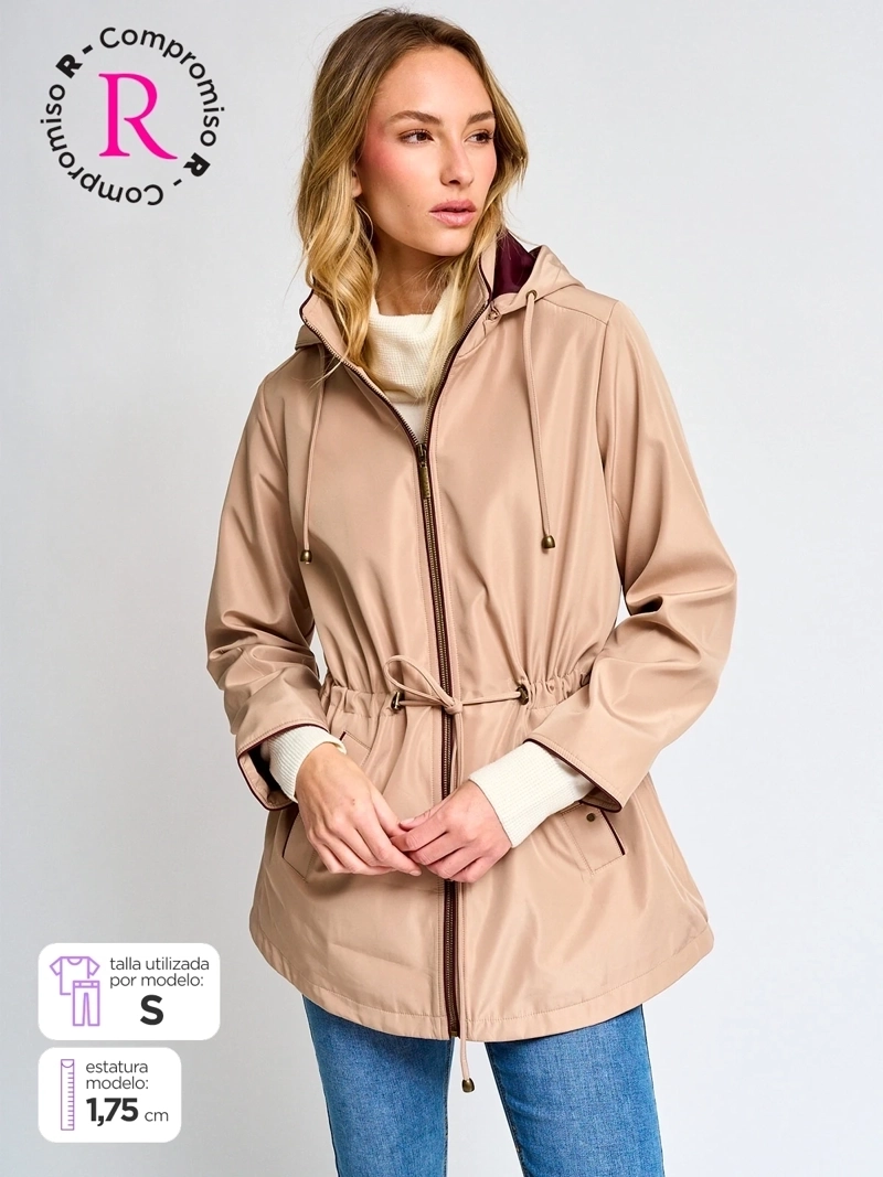 CHAQUETA MUJER AZIZ LIVIANA CORTA
